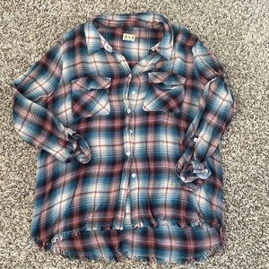 0+0 stitch fix button up flannel